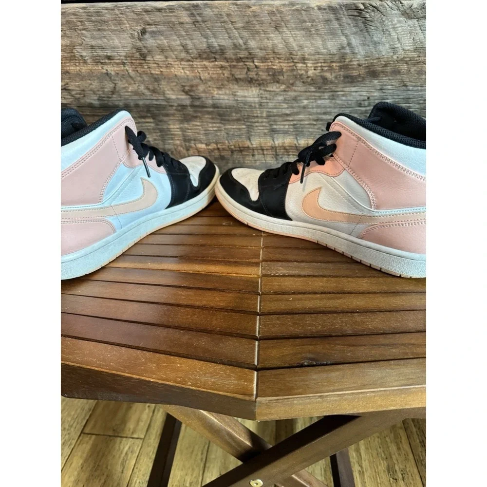 Air Jordan 1‎ Mid Crimson Tint Arctic Men Sneakers 2021 554724-133 Sz 11.5 Shoes